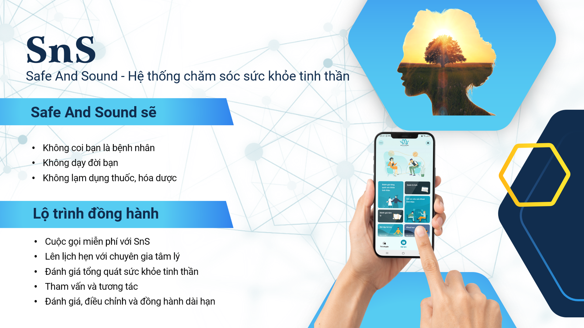 Mobile app -Chăm sóc sức khoẻ tinh thần