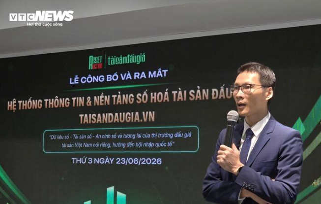 Số hóa dữ liệu đấu giá tài sản để tăng minh bạch thị trường