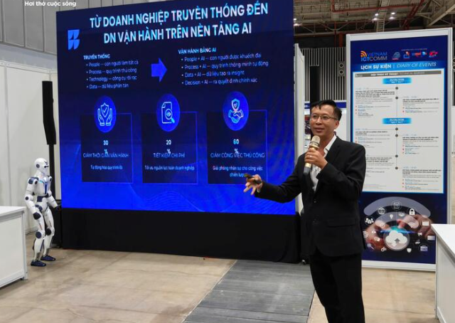 Chuyên gia: AI sẽ buộc doanh nghiệp viết lại cách vận hành