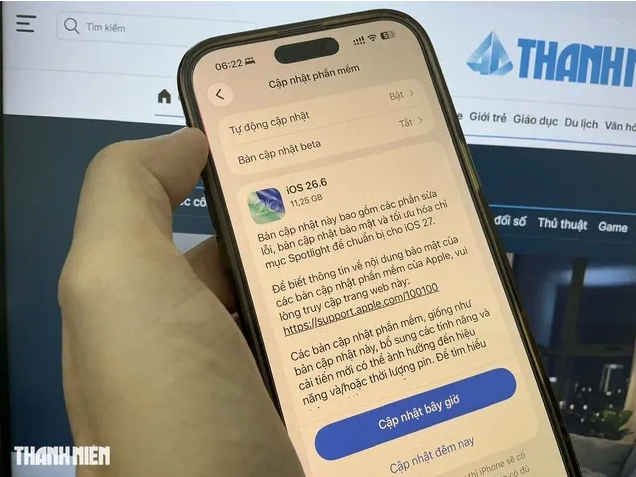 iOS 26.6 chính thức ra mắt với 3 thay đổi đáng chú ý