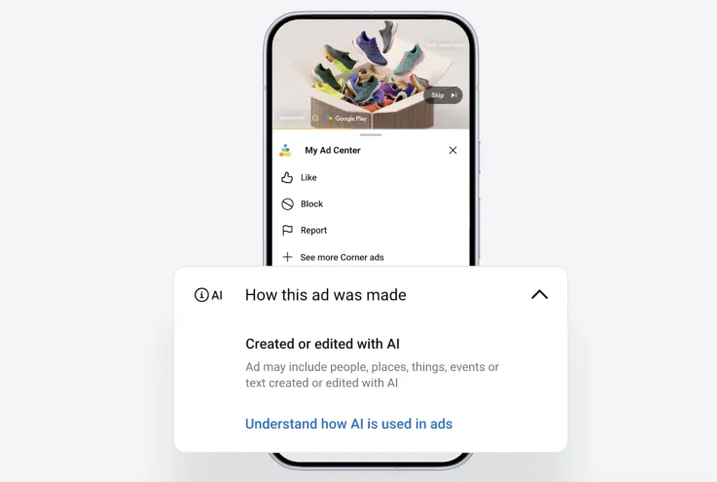 Google bổ sung nhãn nhận diện quảng cáo dùng AI
