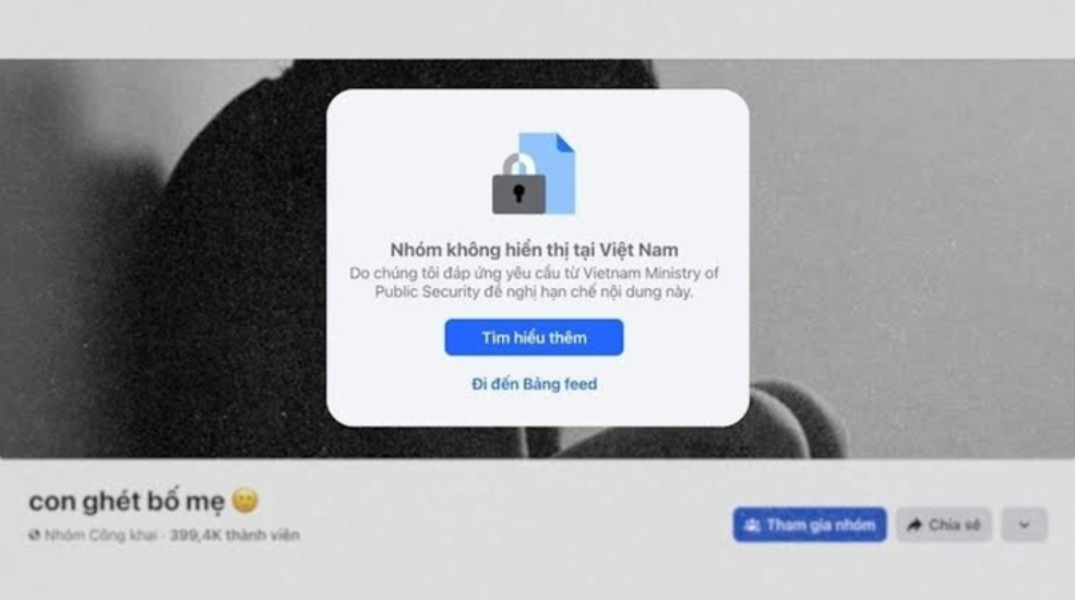 Nhóm Facebook 'Con ghét bố mẹ' đông thành viên nhất bất ngờ 'bay màu'